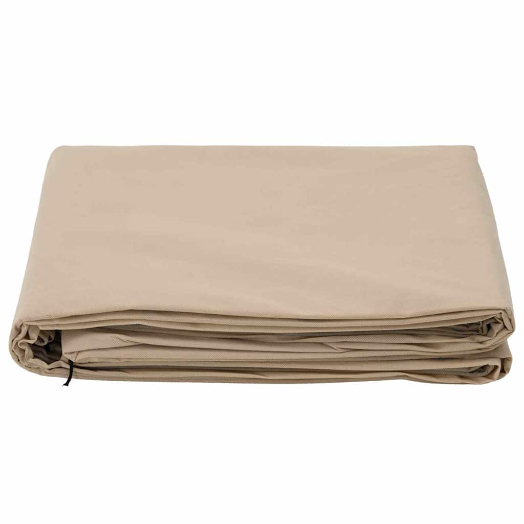 Frostbeskyttelses Plantefleece Dække Beige 3,5 x 2,5 m