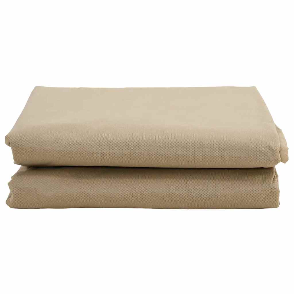 Frostbeskyttelses Plantefleece Dække Beige 3,5 x 2,5 m