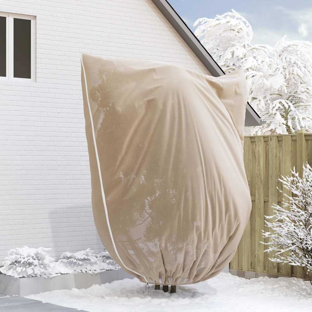 Frostbeskyttelses Plantefleece Dække 3 stk. Beige 3,5 x 2,5 m