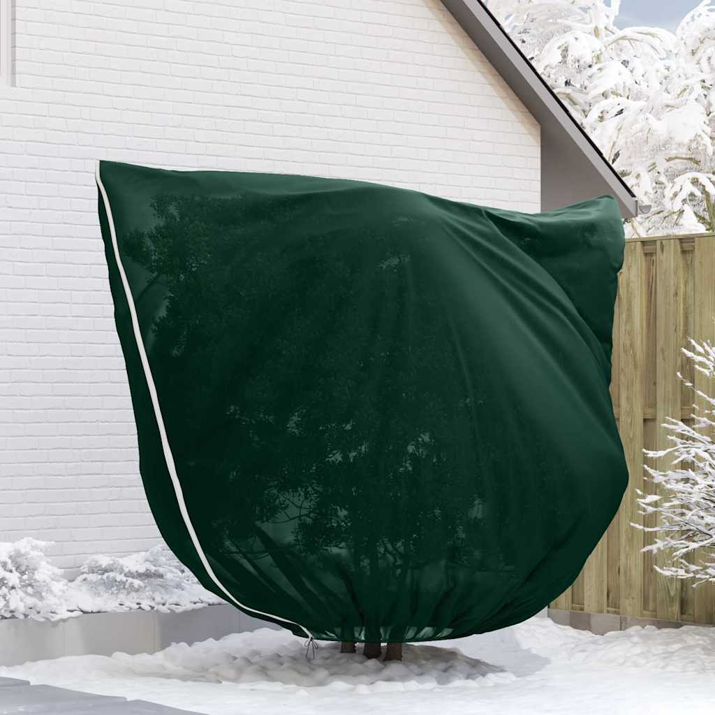 Frostbeskyttelses Plantefleece Dække 3 stk. Grøn 2 x 2,36 m