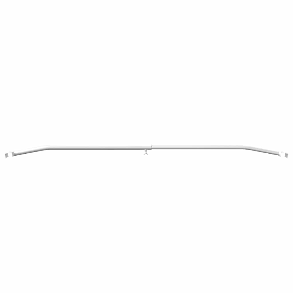 Tarpaulin Bracket til Trailere 2 Sølv 102-155 cm Aluminium
