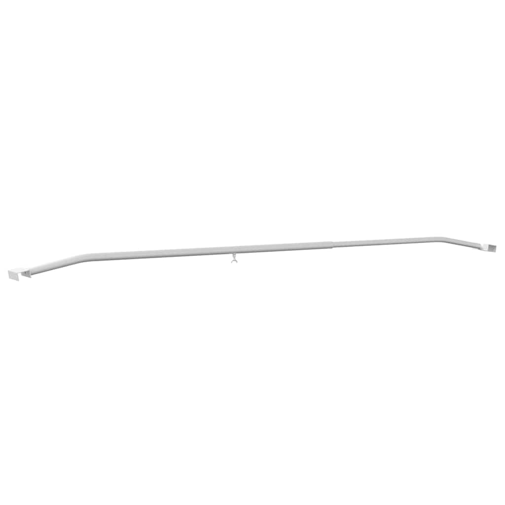 Tarpaulin Bracket til Trailere 4 Sølv 136-218 cm Aluminium