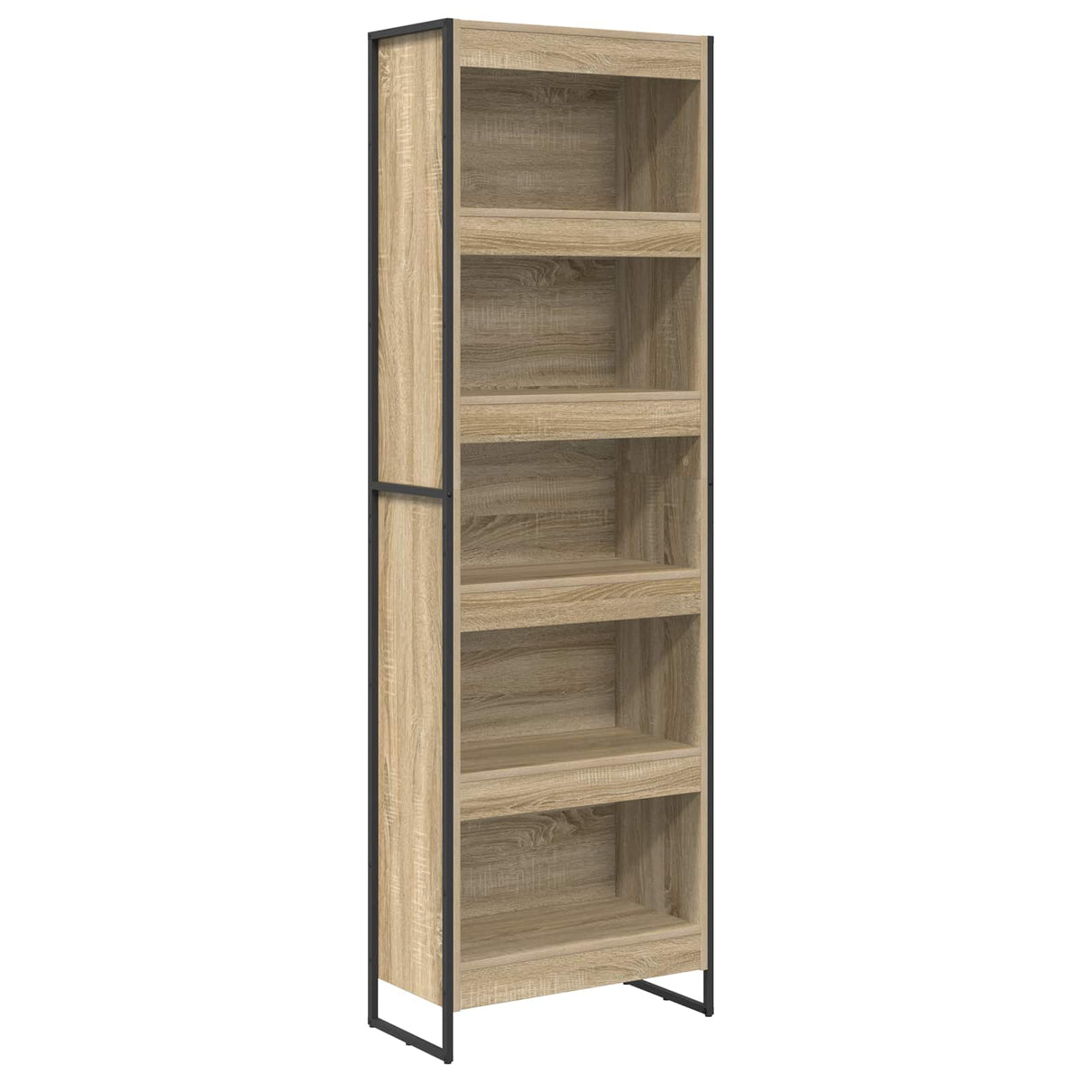 Bogskab 60 x 30 x 189,5 cm Konstrueret træ Sonoma