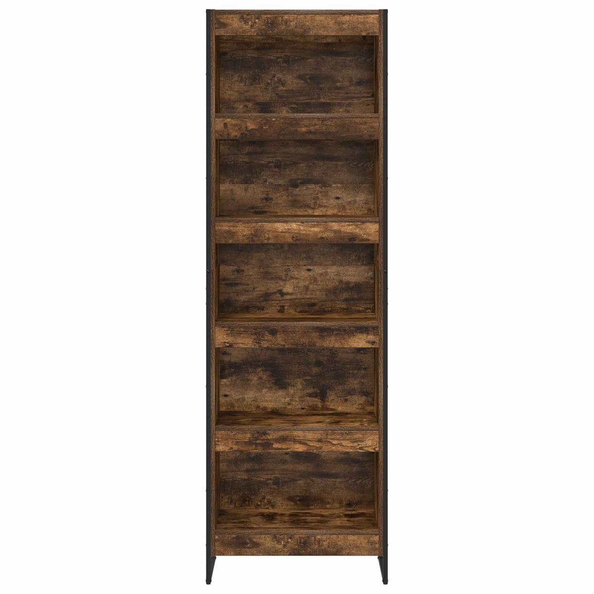 Bogskab 60 x 30 x 189,5 cm Konstrueret træ Røget Eg