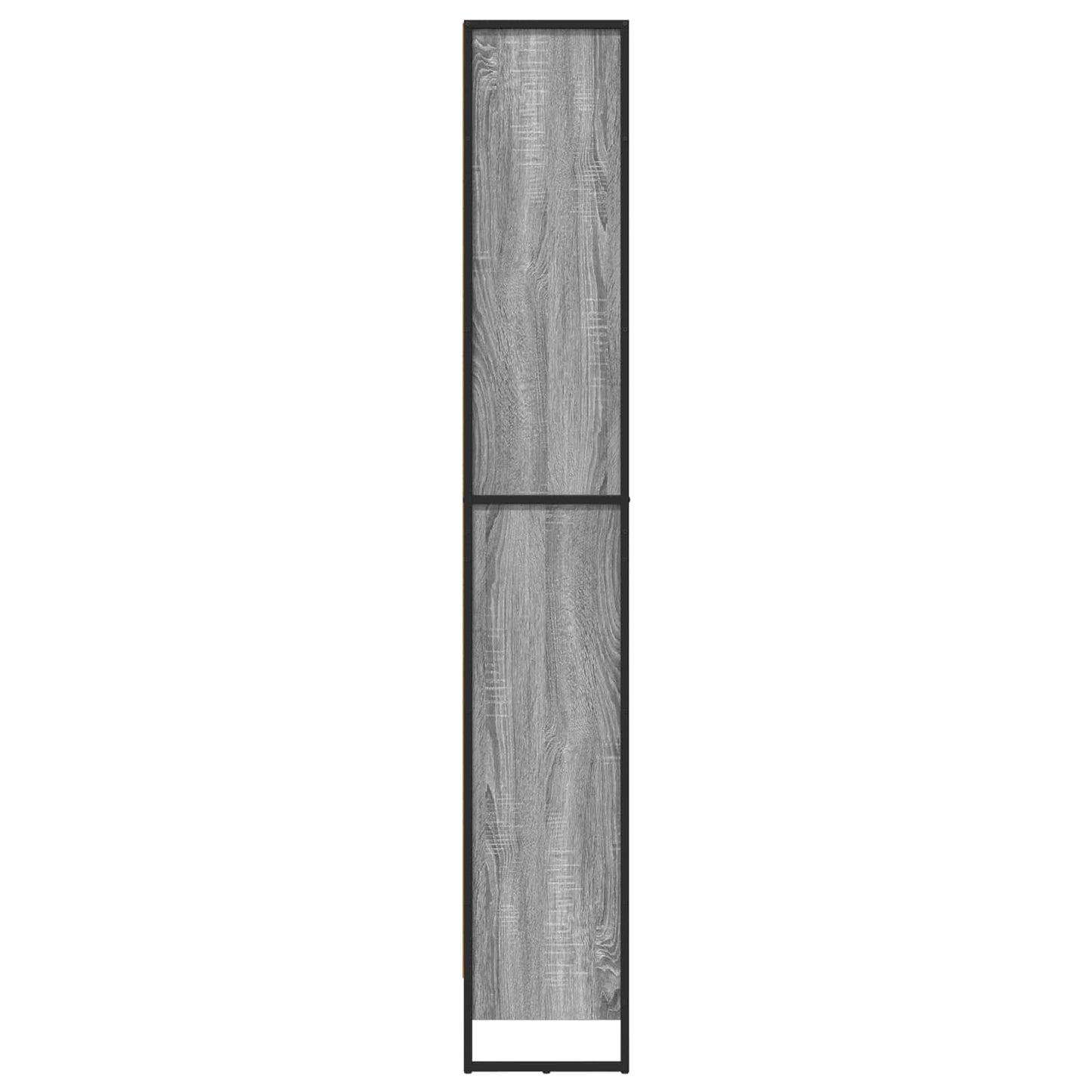 Bogskab 60 x 30 x 189,5 cm Konstrueret træ Grå Sonoma