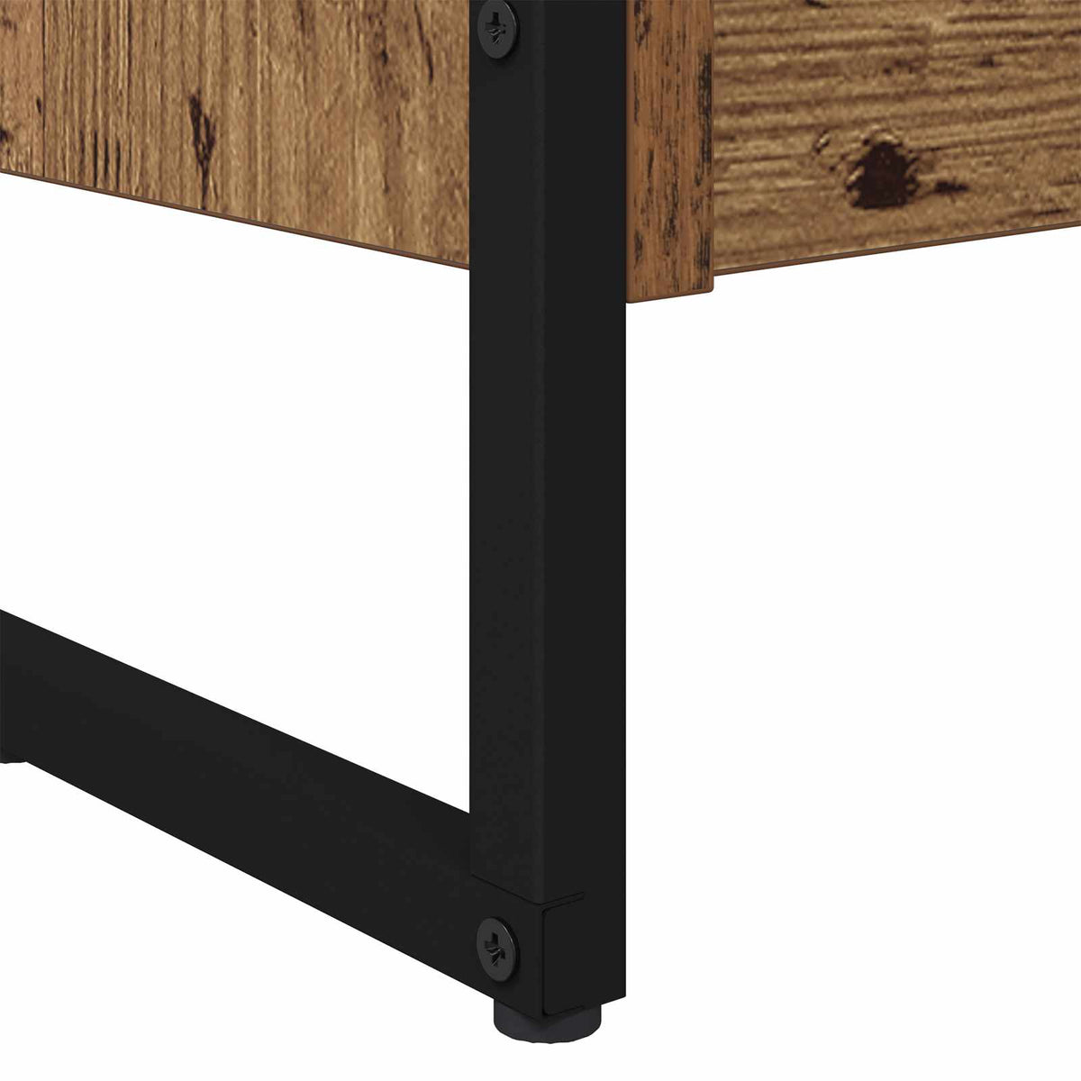 Bogskab 60 x 30 x 189,5 cm Konstrueret træ Gammelt træ