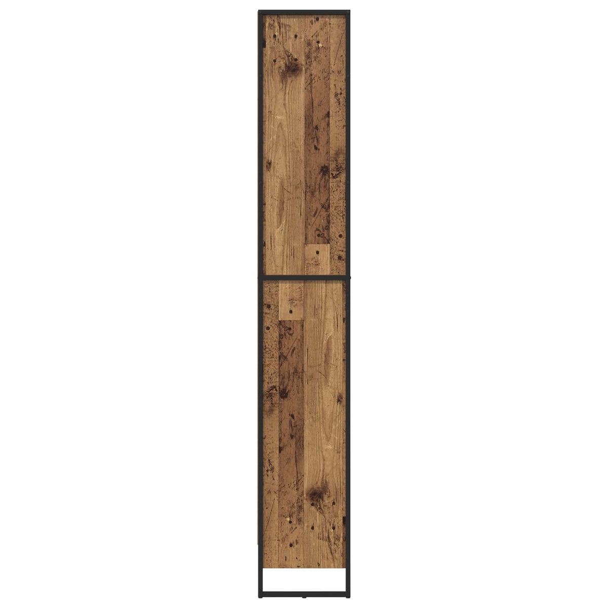 Bogskab 60 x 30 x 189,5 cm Konstrueret træ Gammelt træ