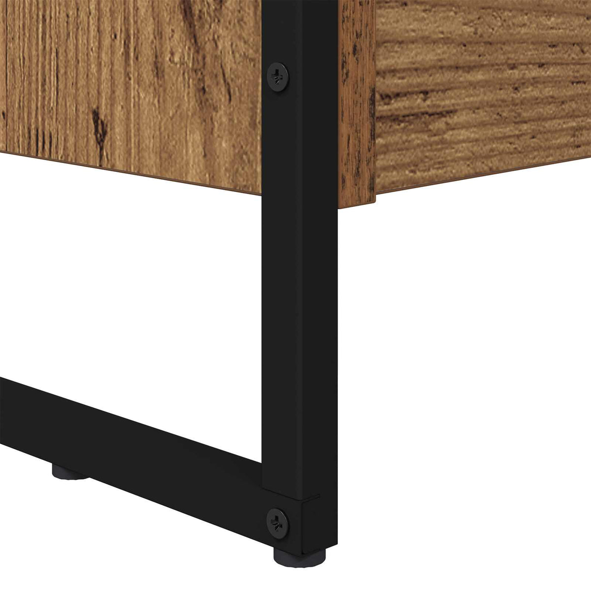 Bogskab 80 x 30 x 155 cm Konstrueret træ Gammelt træ