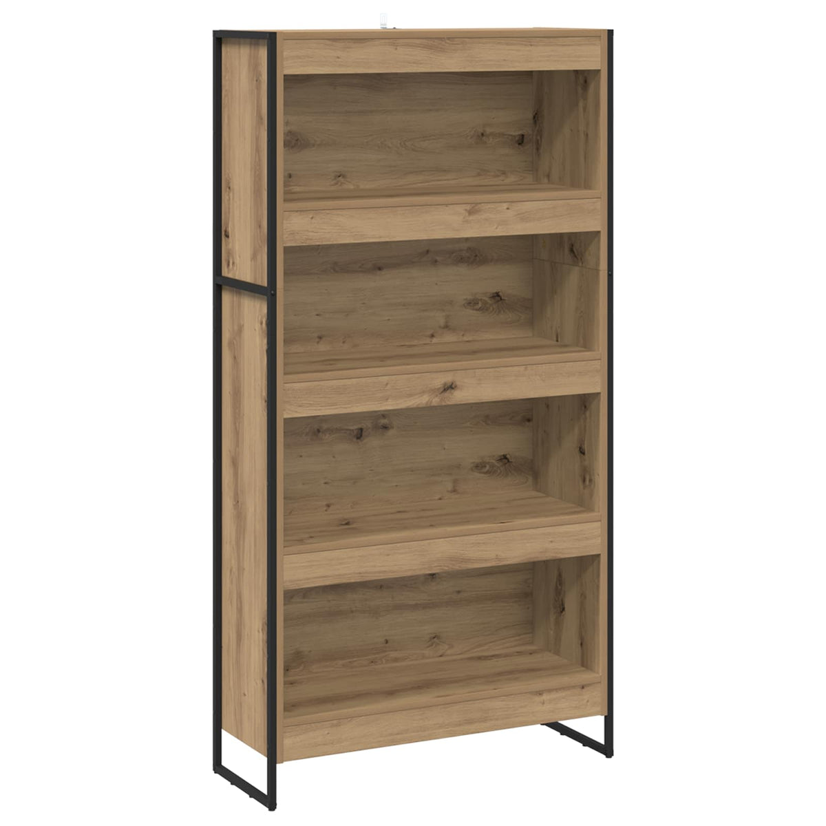 Bogskab 80 x 30 x 155 cm Konstrueret træ Artisan eg