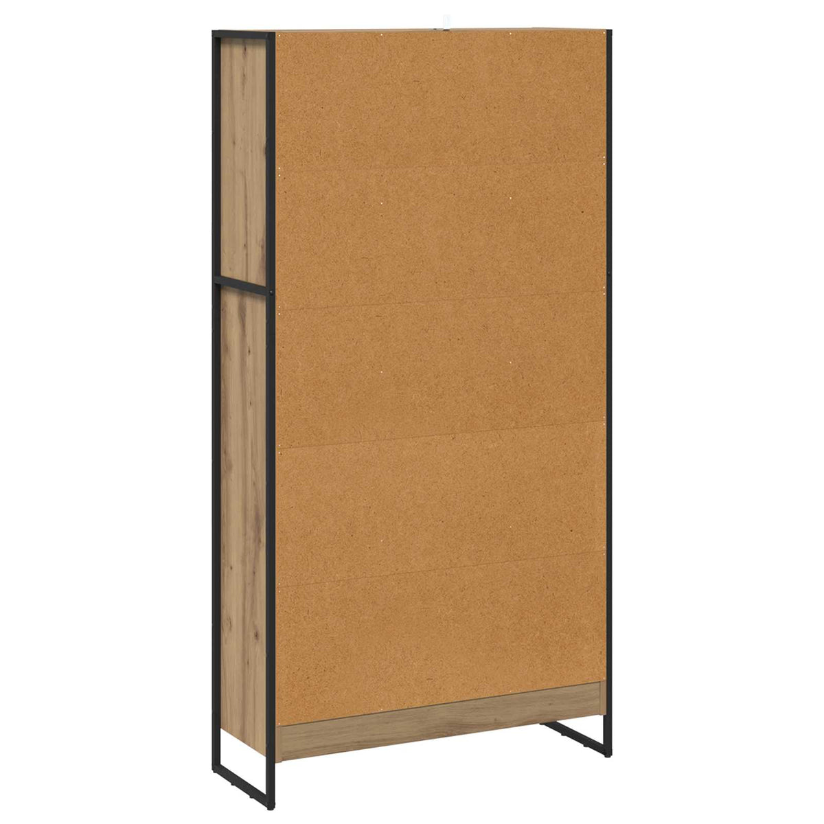 Bogskab 80 x 30 x 155 cm Konstrueret træ Artisan eg