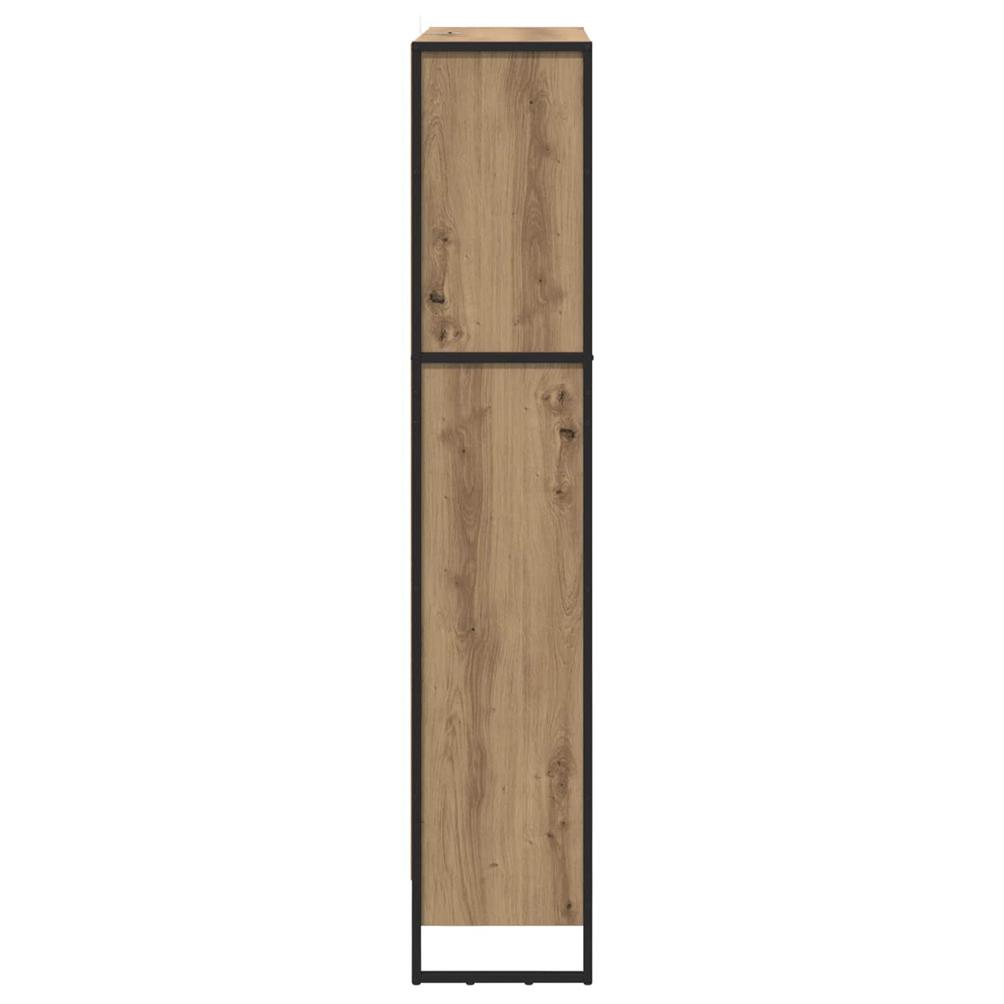 Bogskab 80 x 30 x 155 cm Konstrueret træ Artisan eg