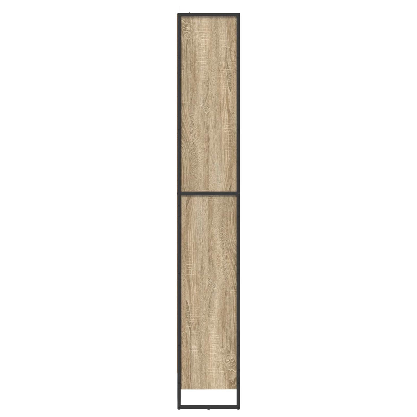Bogskab 80 x 30 x 189,5 cm Konstrueret træ Sonoma