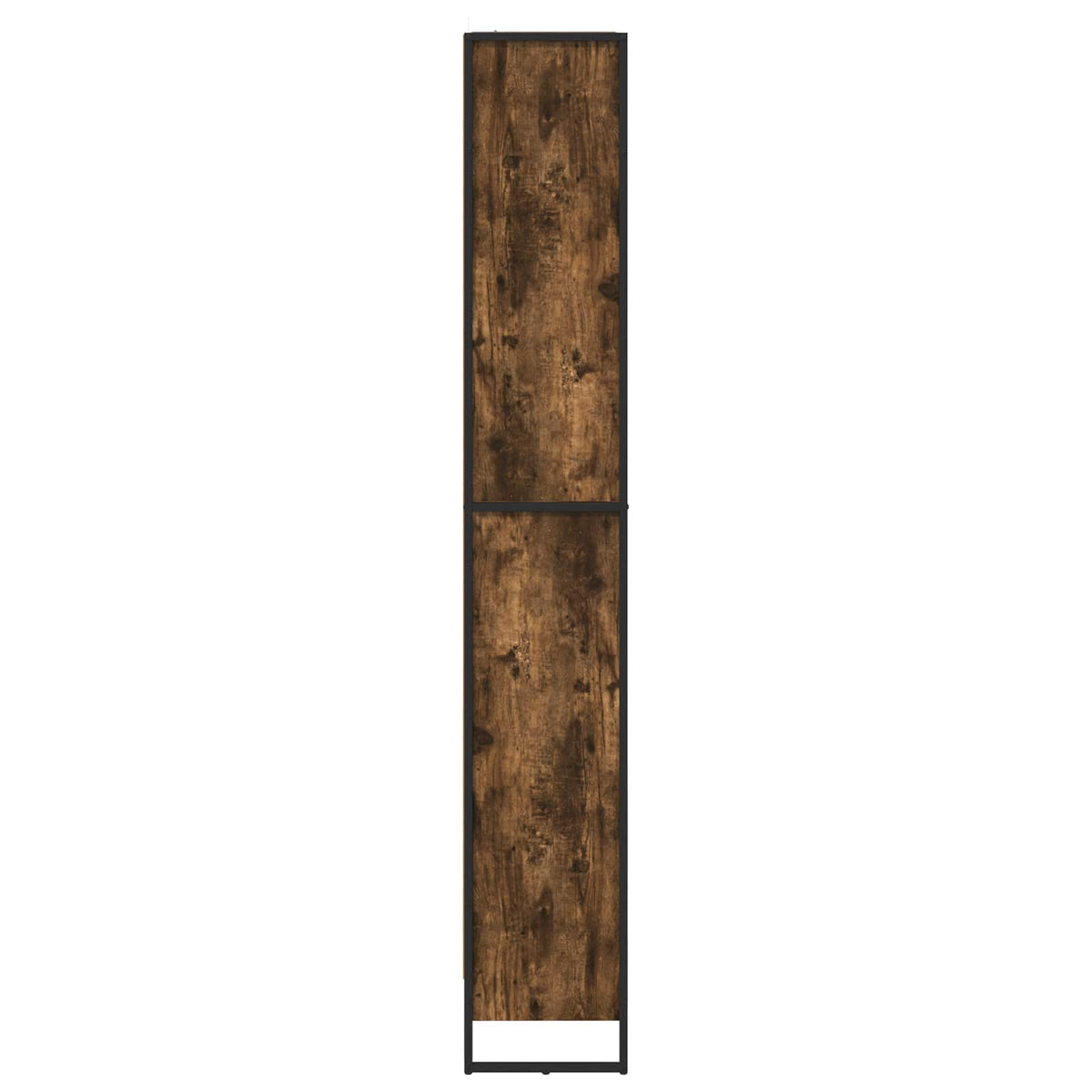 Bogskab 80 x 30 x 189,5 cm Konstrueret træ Røget Eg