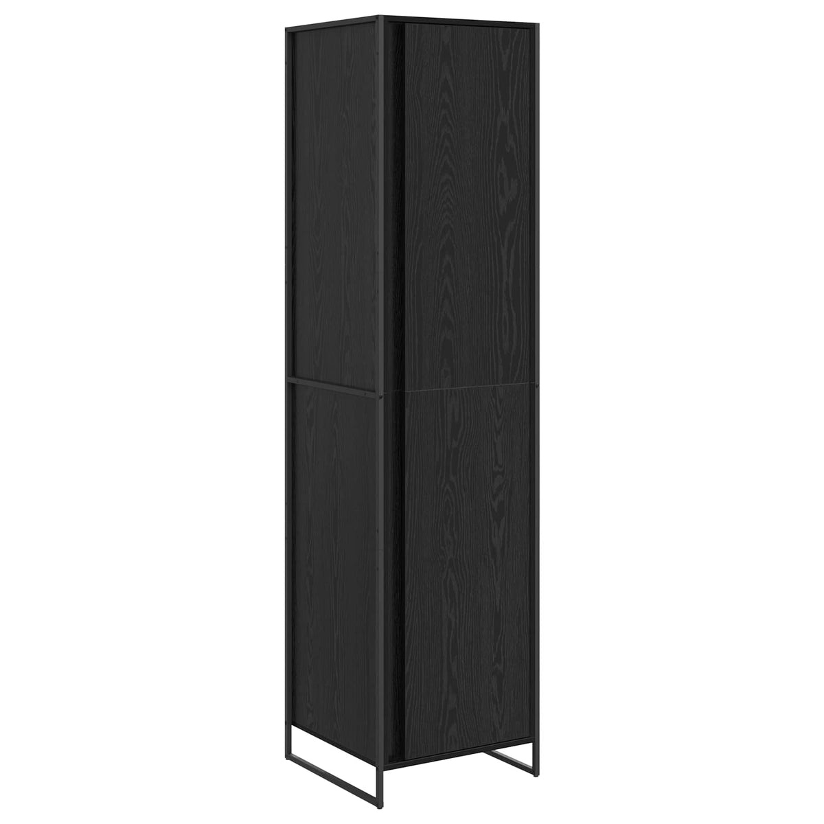 Warderobe Sort eg 50 x 50 x 200 cm Konstrueret træ