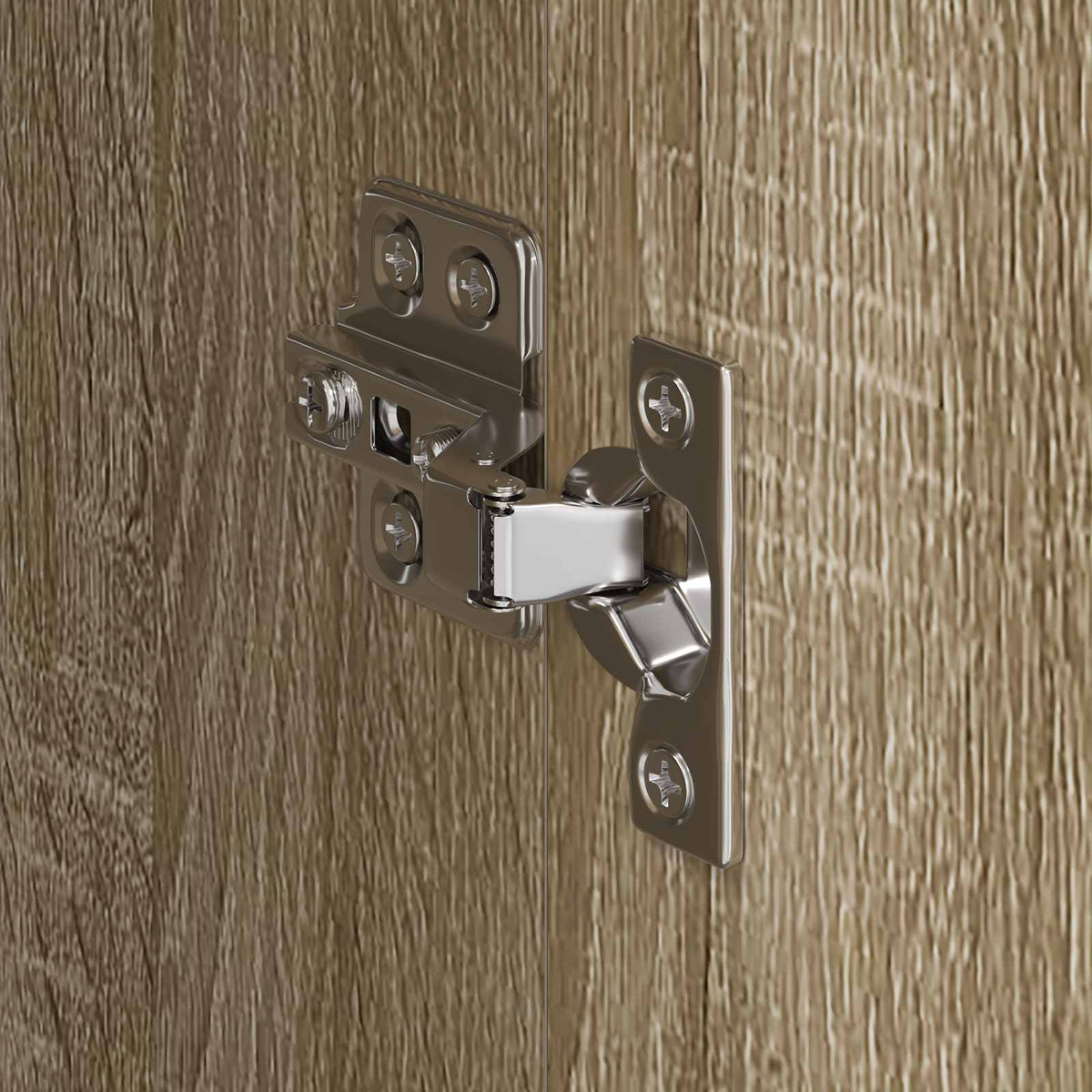 Warderobe Sonoma 50 x 50 x 200 cm Konstrueret træ