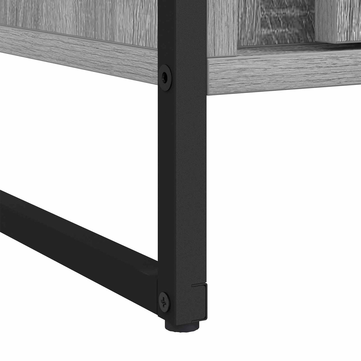 Warderobe Grå Sonoma 50 x 50 x 200 cm Konstrueret træ