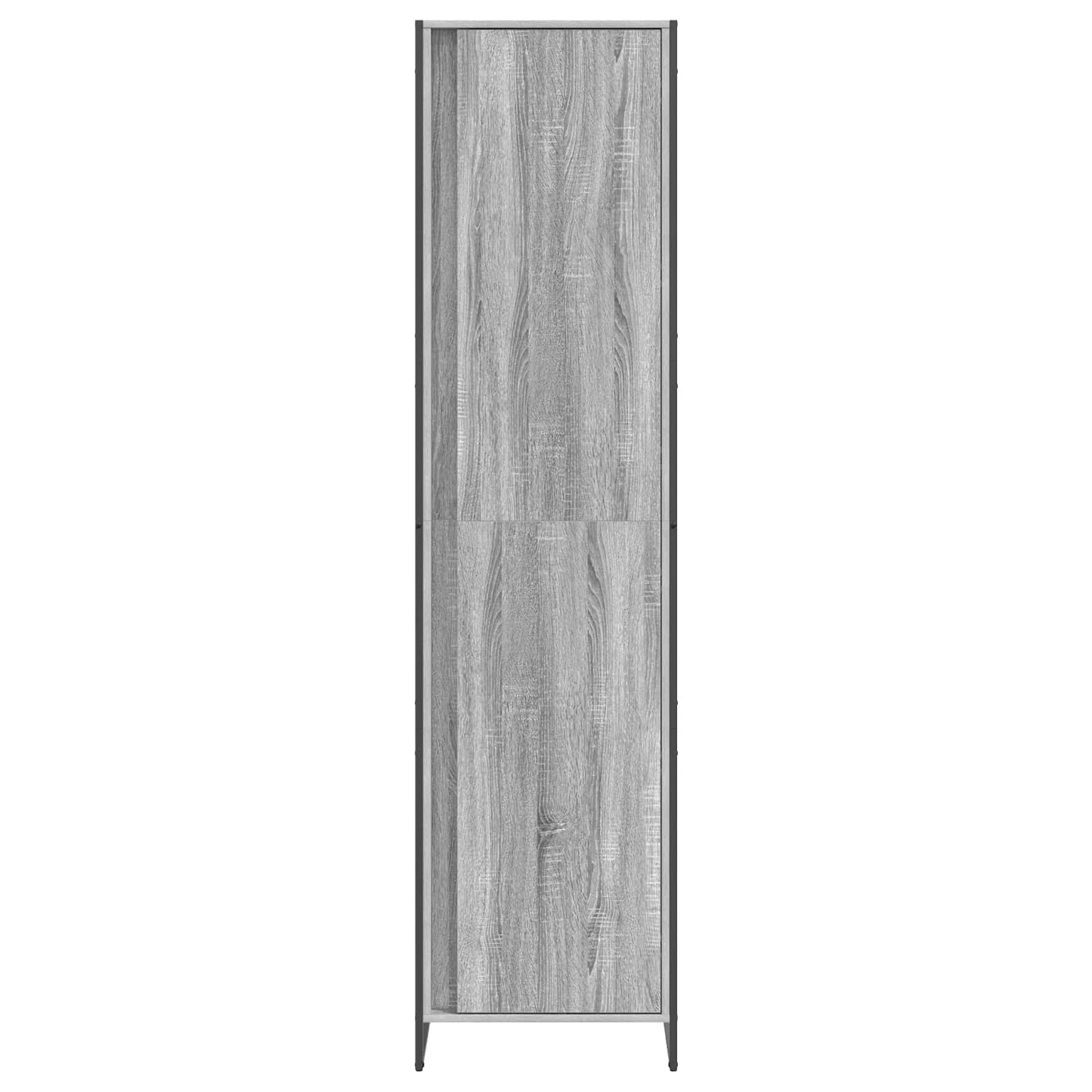 Warderobe Grå Sonoma 50 x 50 x 200 cm Konstrueret træ