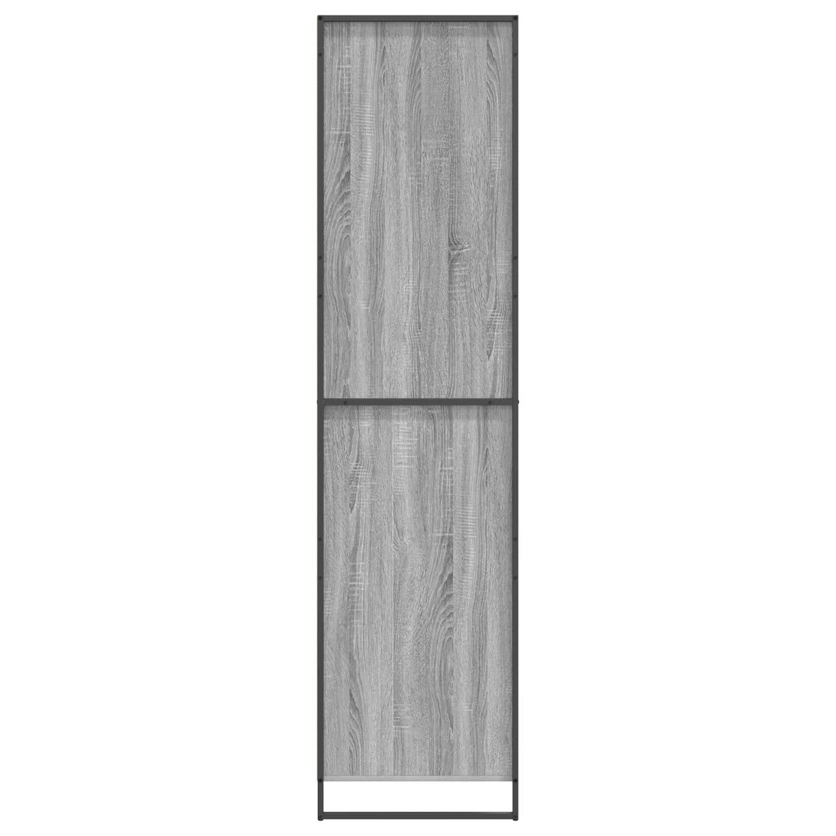 Warderobe Grå Sonoma 50 x 50 x 200 cm Konstrueret træ