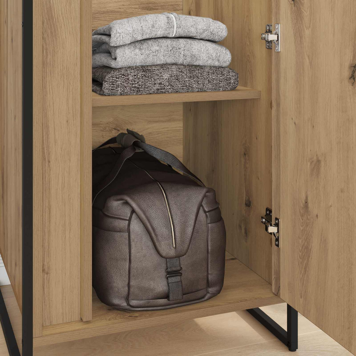 Warderobe Artisan eg 50 x 50 x 200 cm Konstrueret træ
