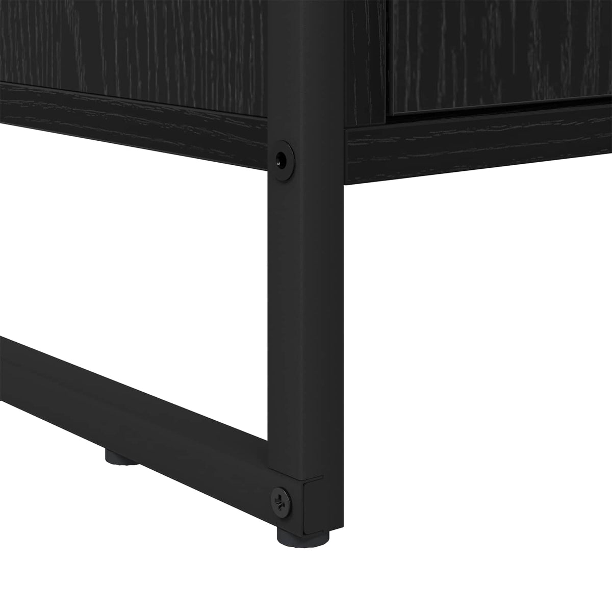 Bogskab 99,5 x 30 x 108 cm Konstrueret træ Sort eg