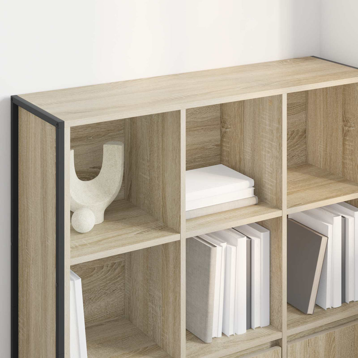 Bogskab 99,5 x 30 x 108 cm Konstrueret træ Sonoma