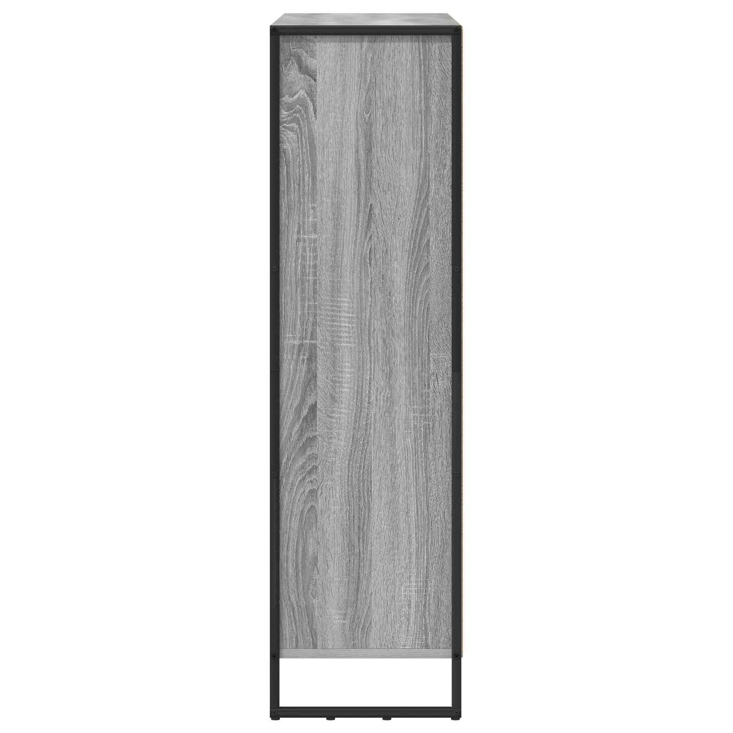 Bogskab 99,5 x 30 x 108 cm Konstrueret træ Grå Sonoma