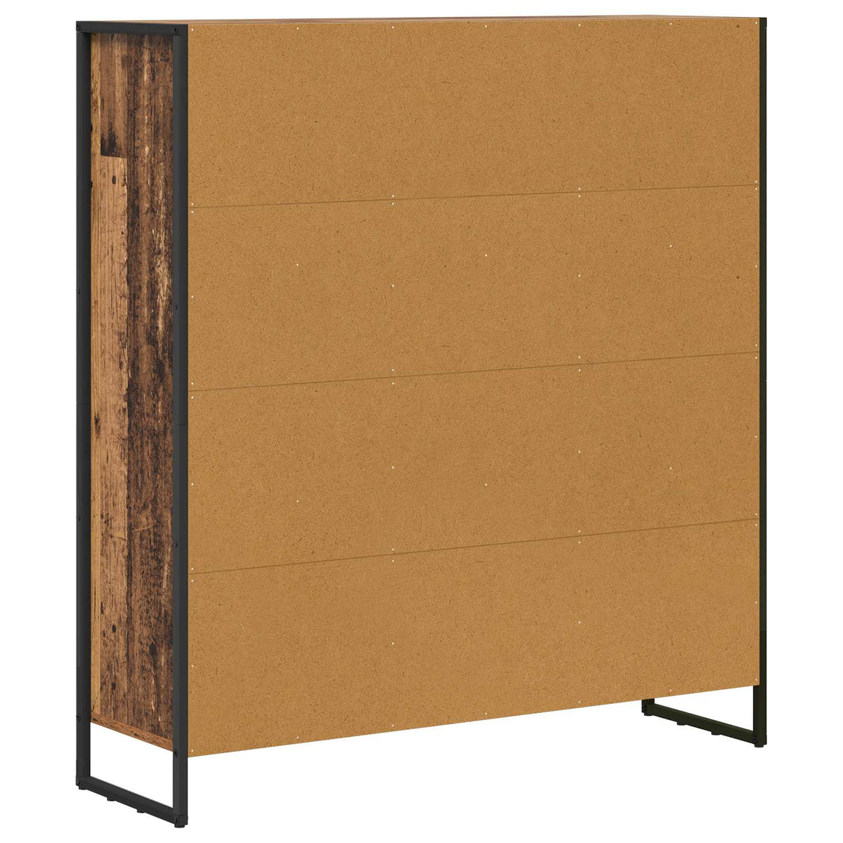 Bogskab 99,5 x 30 x 108 cm Konstrueret træ Gammelt træ