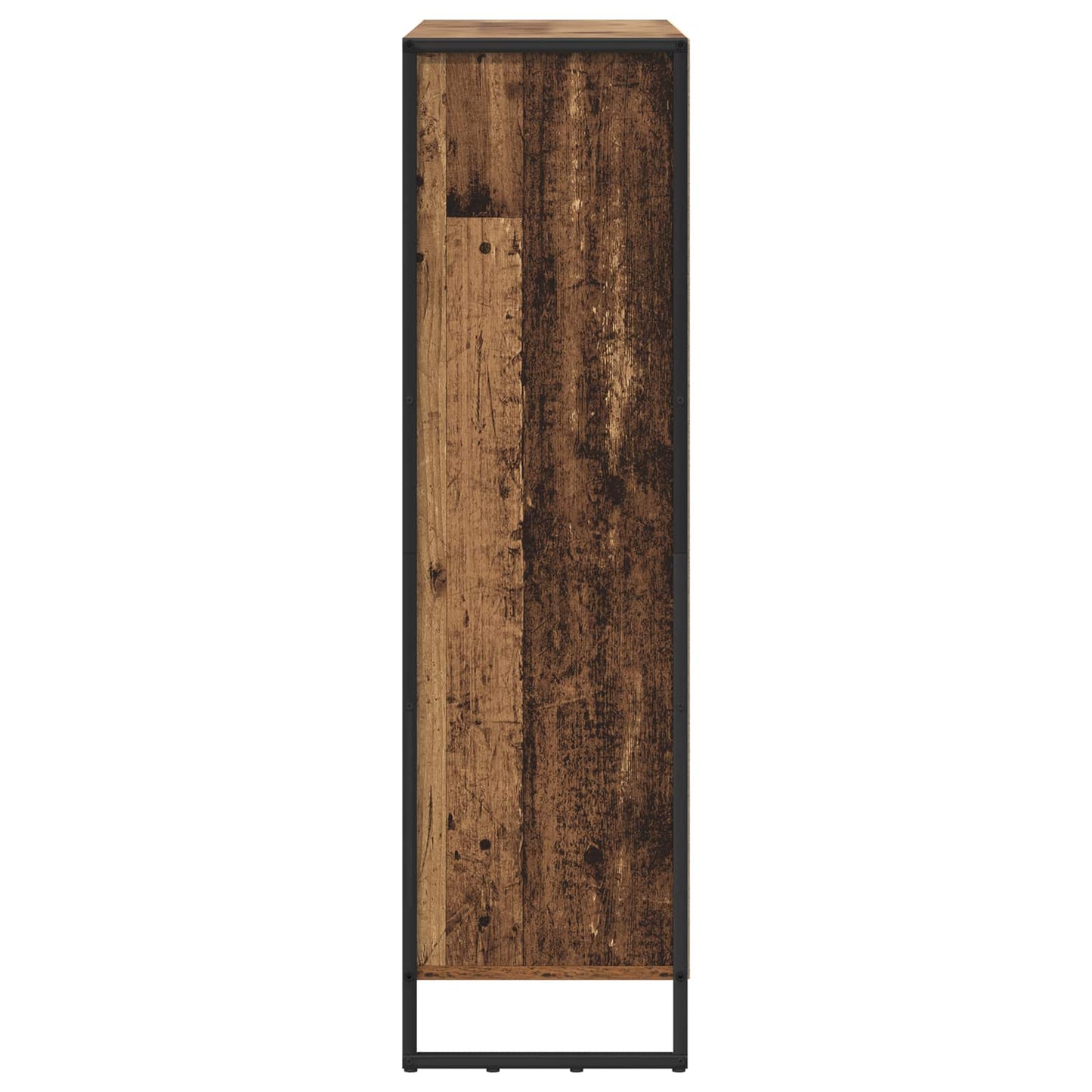 Bogskab 99,5 x 30 x 108 cm Konstrueret træ Gammelt træ