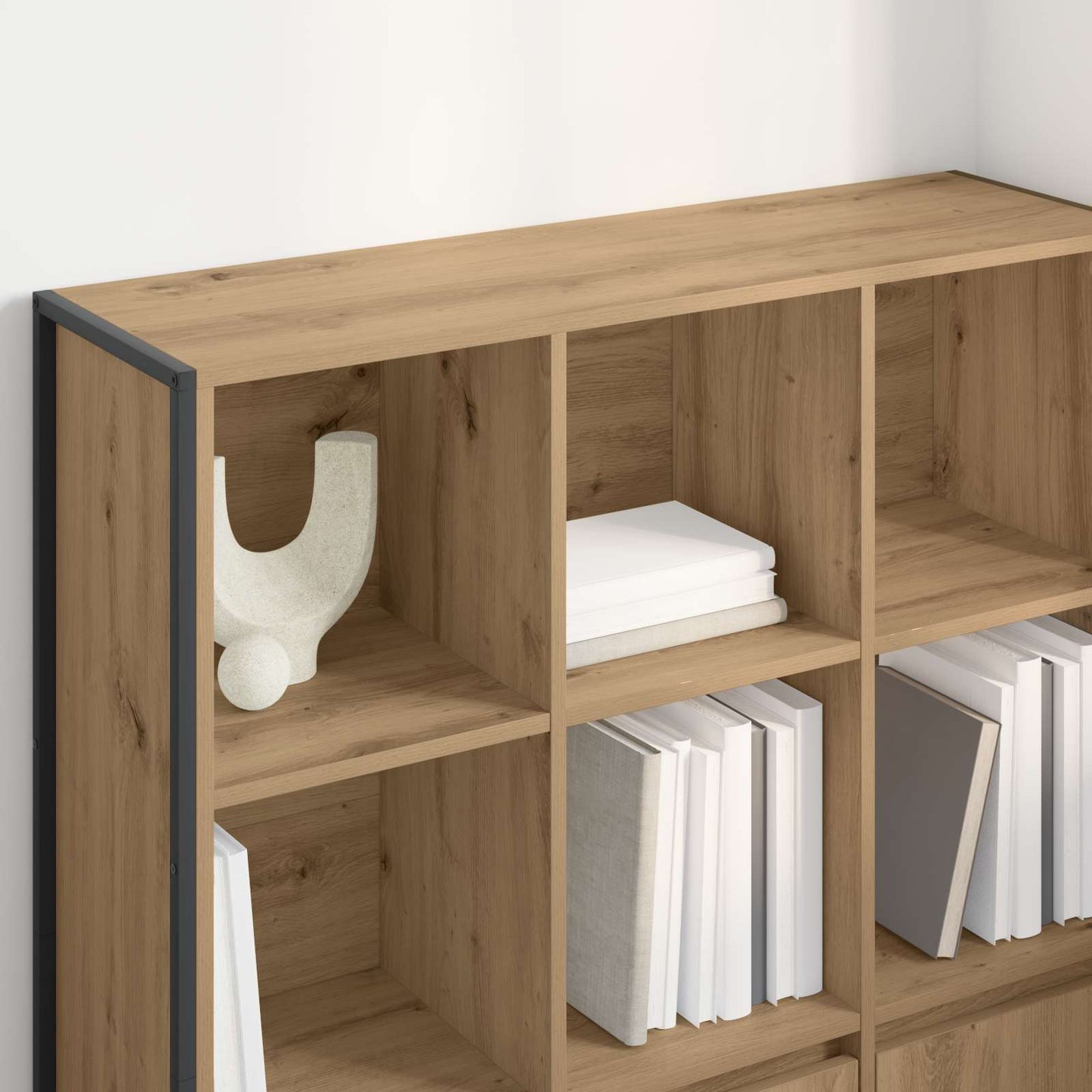 Bogskab 99,5 x 30 x 108 cm Konstrueret træ Artisan eg