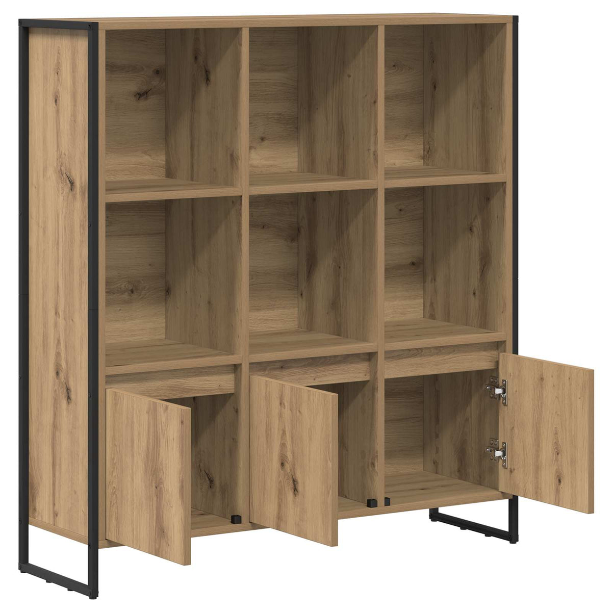 Bogskab 99,5 x 30 x 108 cm Konstrueret træ Artisan eg