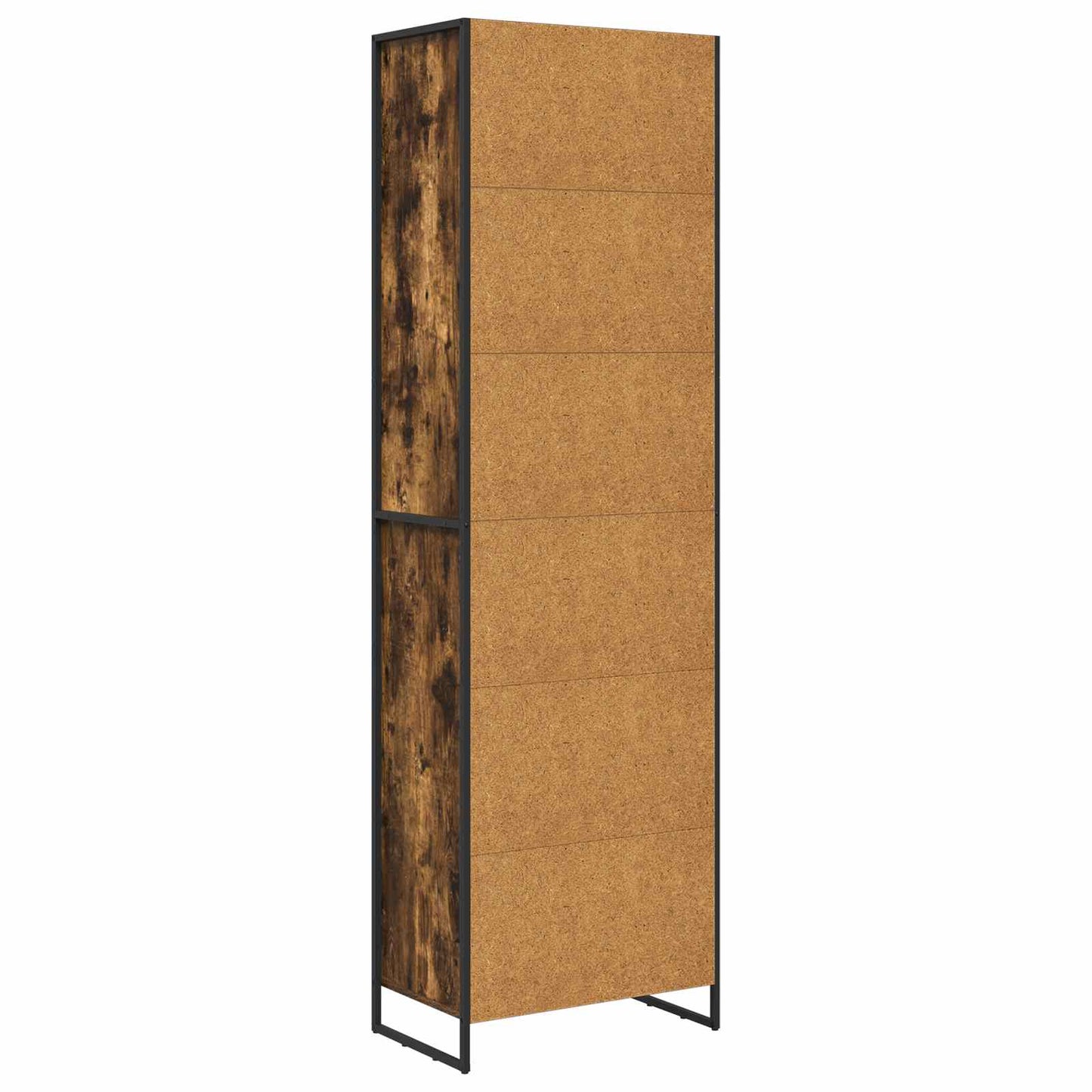 Høje Skabe Røget Eg 60 x 36 x 200 cm Konstrueret træ