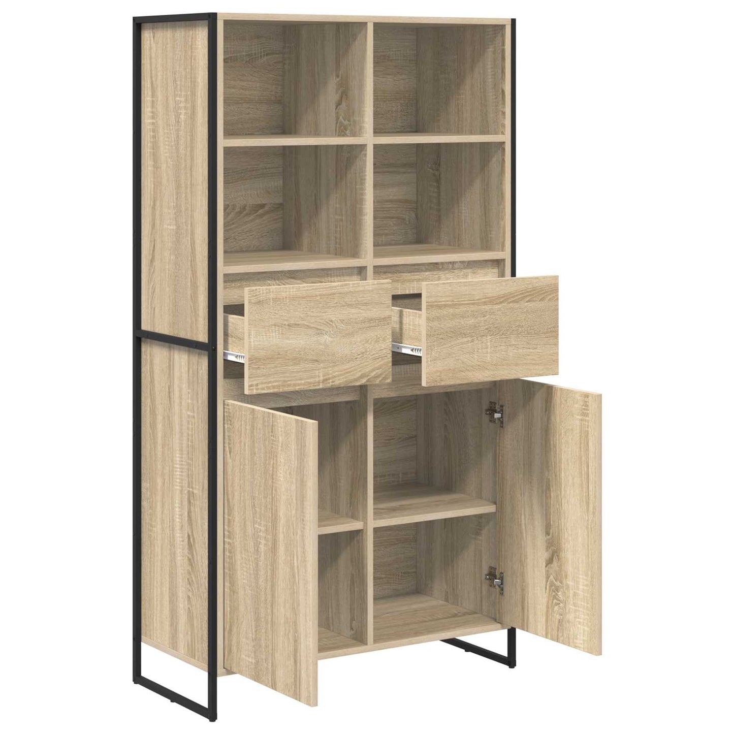 Sideboard Sonoma 81 x 36 x 150.5 cm Konstrueret træ