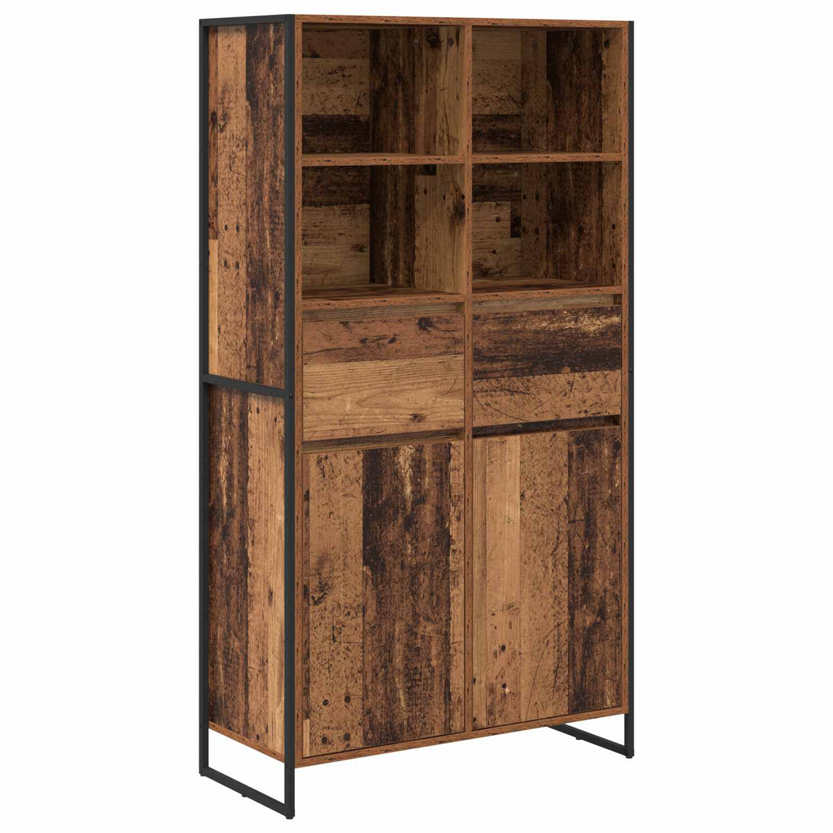 Sideboard Gammelt træ 81 x 36 x 150.5 cm Konstrueret træ