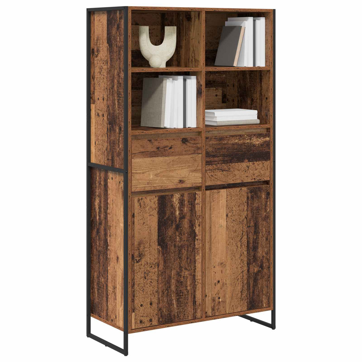 Sideboard Gammelt træ 81 x 36 x 150.5 cm Konstrueret træ