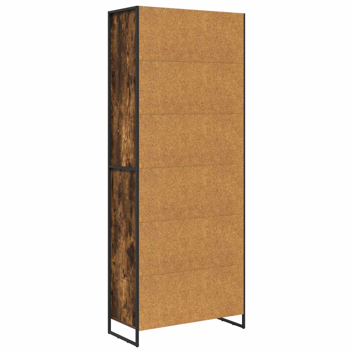 Høje Skabe Røget Eg 79 x 36 x 200 cm Konstrueret træ