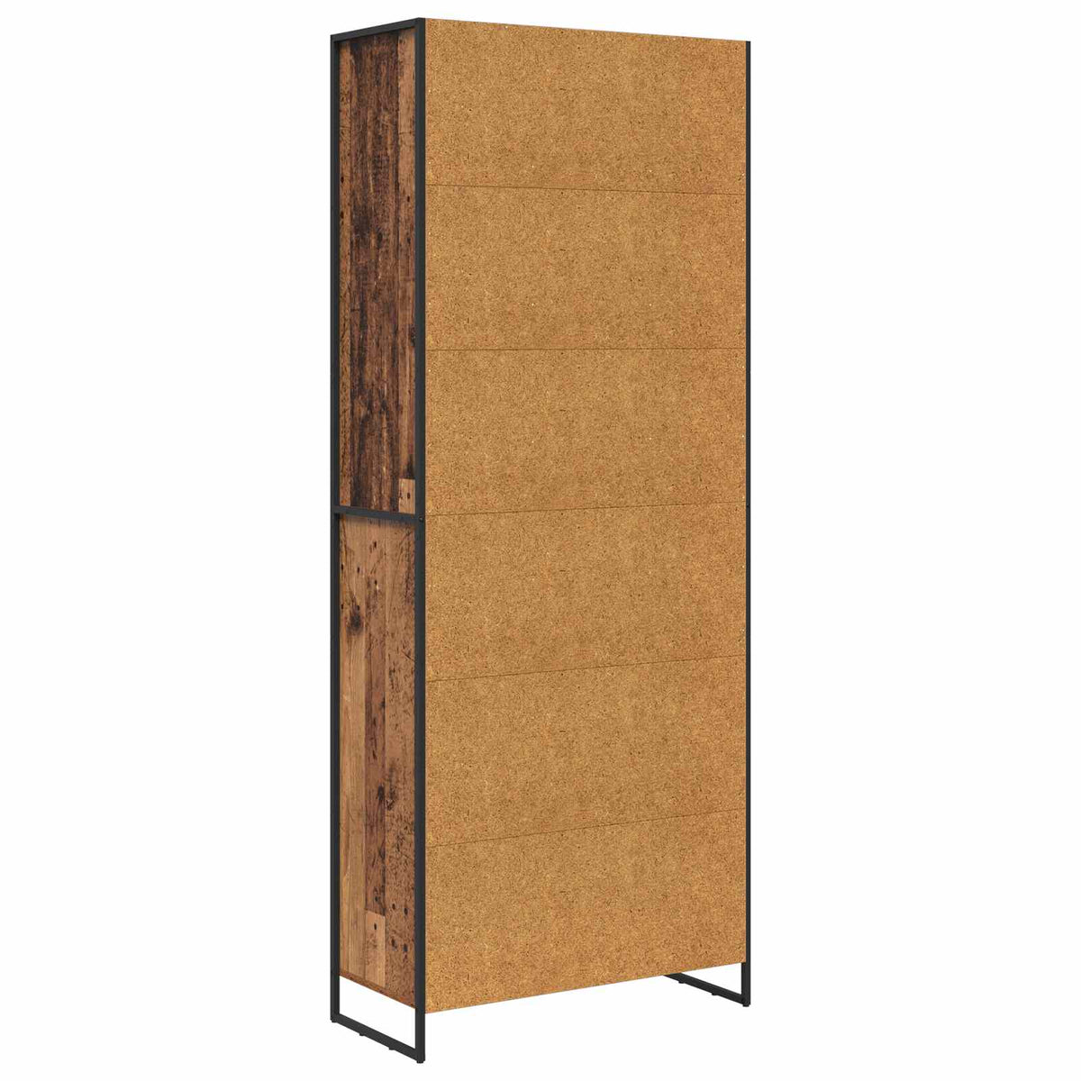 Høje Skabe Gammelt træ 79 x 36 x 200 cm Konstrueret træ