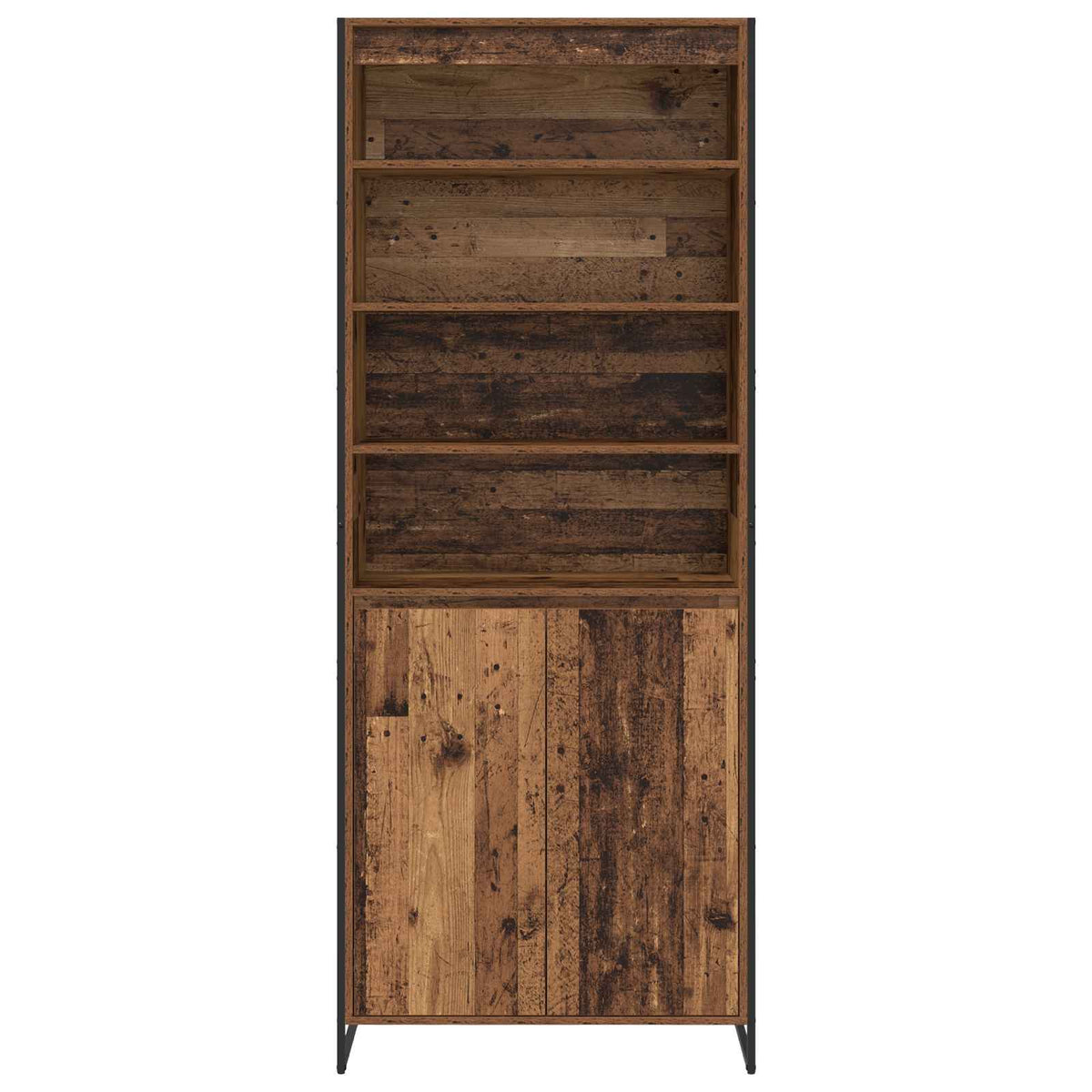 Høje Skabe Gammelt træ 79 x 36 x 200 cm Konstrueret træ
