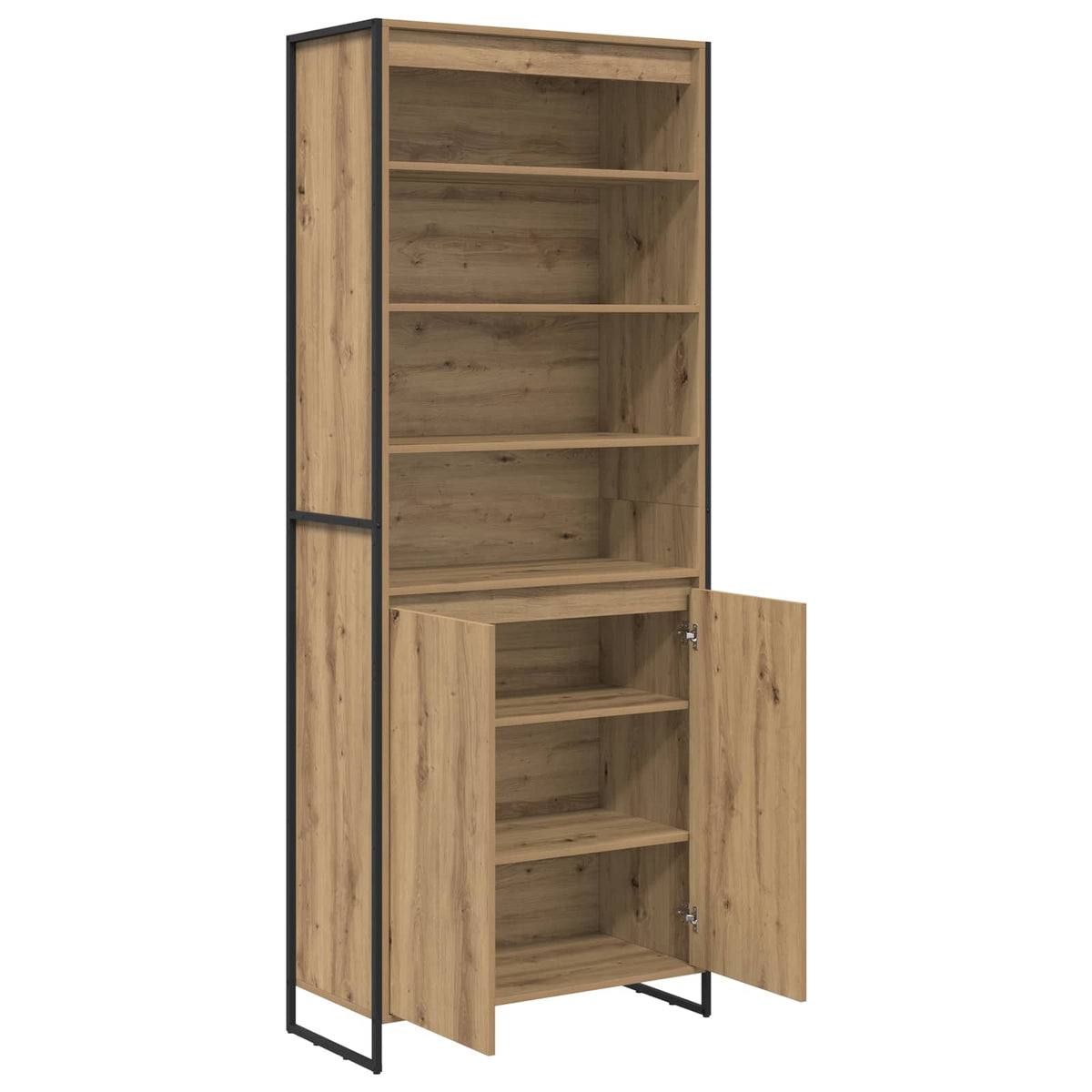 Høje Skabe Artisan eg 79 x 36 x 200 cm Konstrueret træ