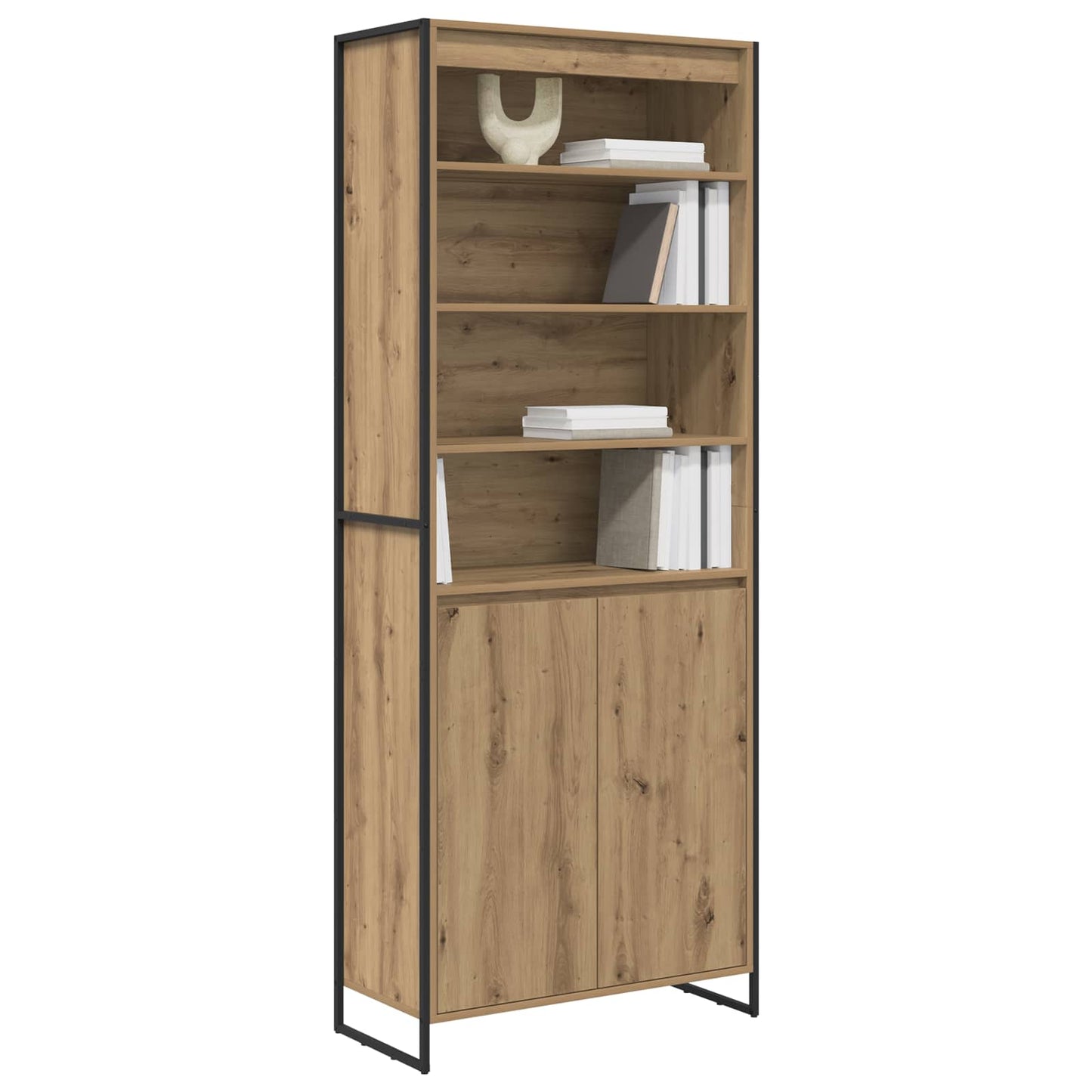 Høje Skabe Artisan eg 79 x 36 x 200 cm Konstrueret træ