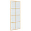 Walk-in brusevæg Guld 80 x 195 cm hærdet glas