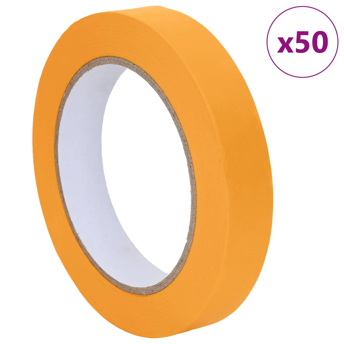 Maler Maskeringstape 50 stk. Gul 19mm x 50m Papir