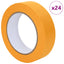 Maler Maskeringstape 24 stk. Gul 25mm x 50m Papir