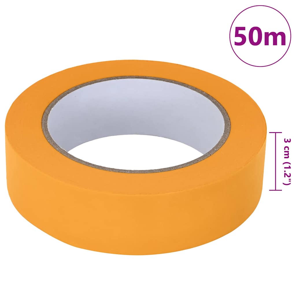 Maler Maskeringstape 24 stk. Gul 30mm x 50m Papir
