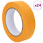 Maler Maskeringstape 24 stk. Gul 30mm x 50m Papir