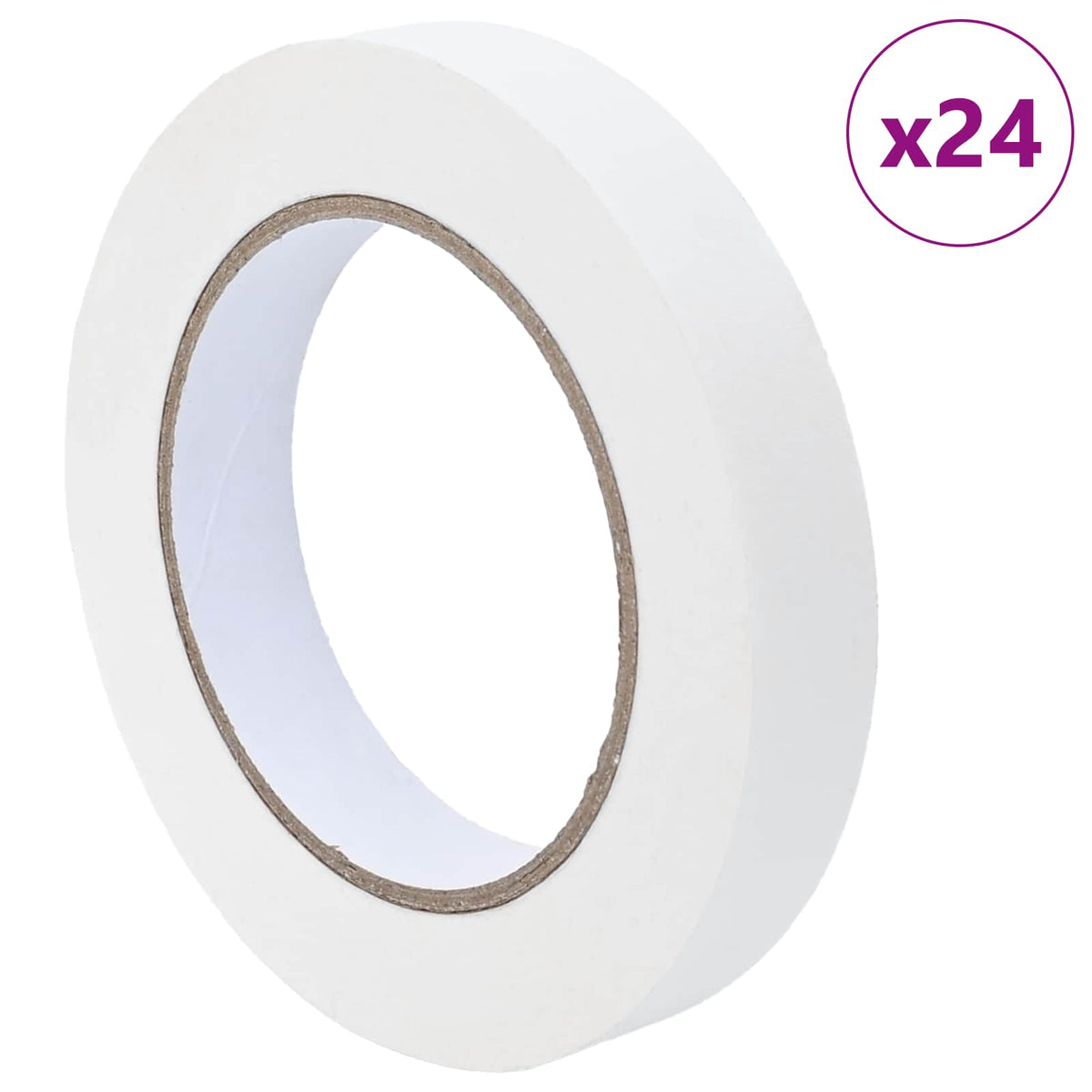 Maler Maskeringstape 24 stk. Hvid 19mm x 50m Papir