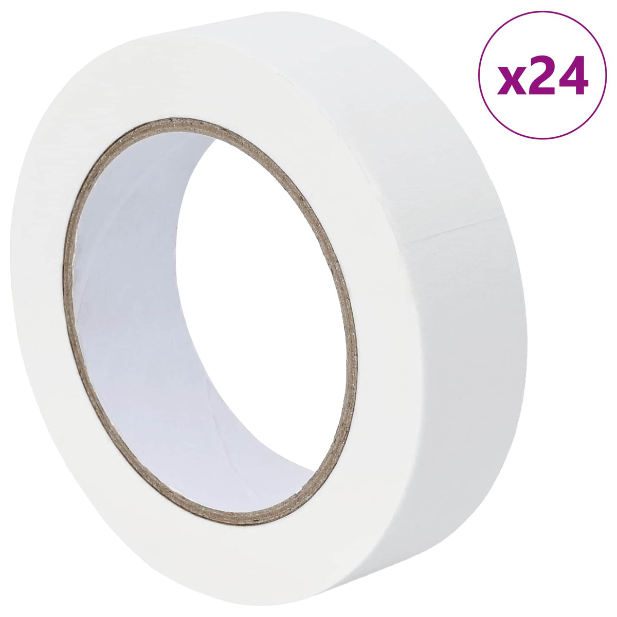 Maler Maskeringstape 24 stk. Hvid 30mm x 50m Papir