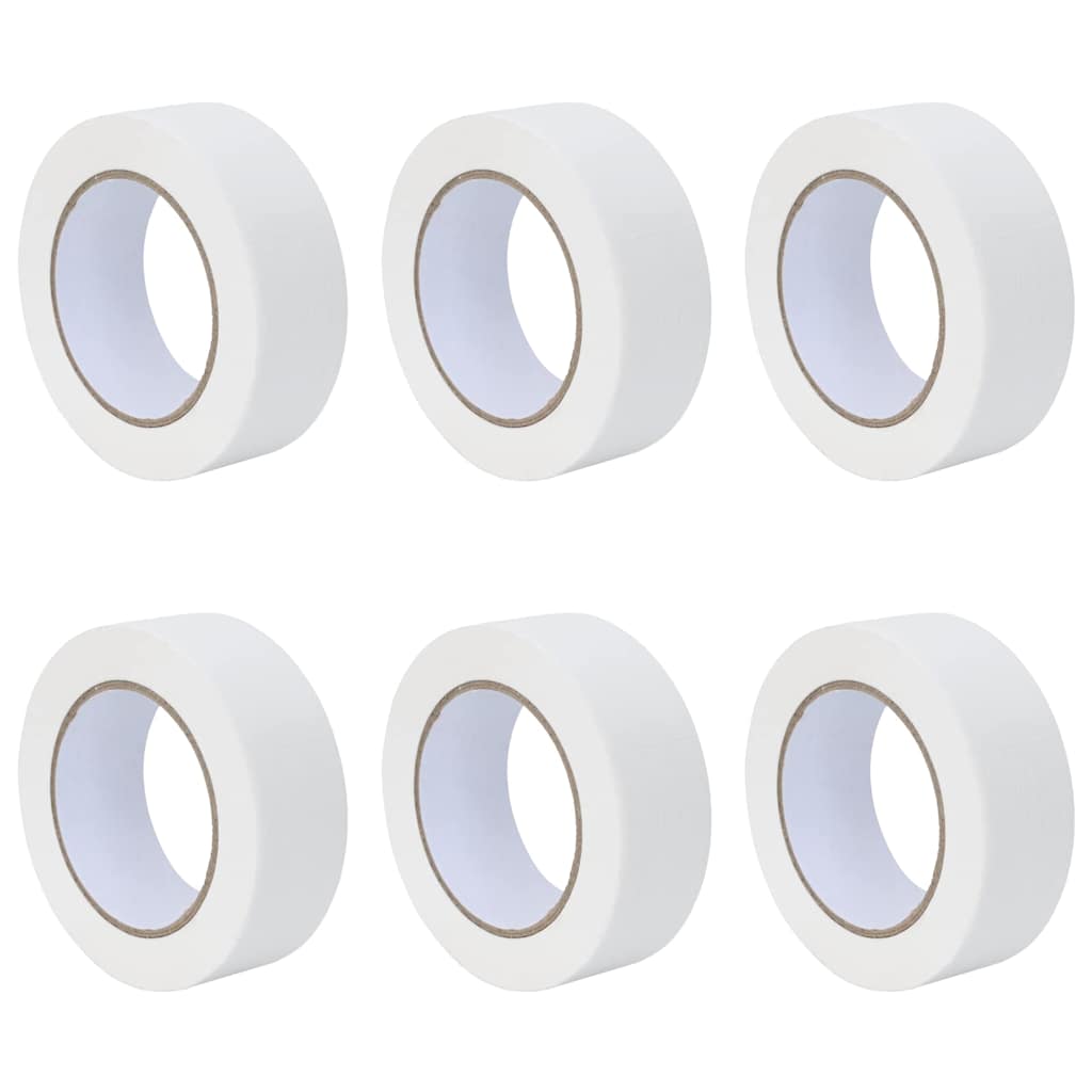 Maler Maskeringstape 6 stk. Hvid 38mm x 50m Papir