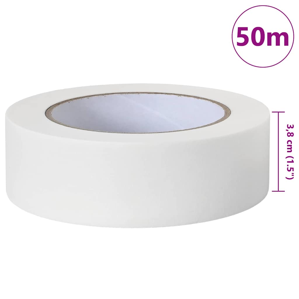 Maler Maskeringstape 6 stk. Hvid 38mm x 50m Papir