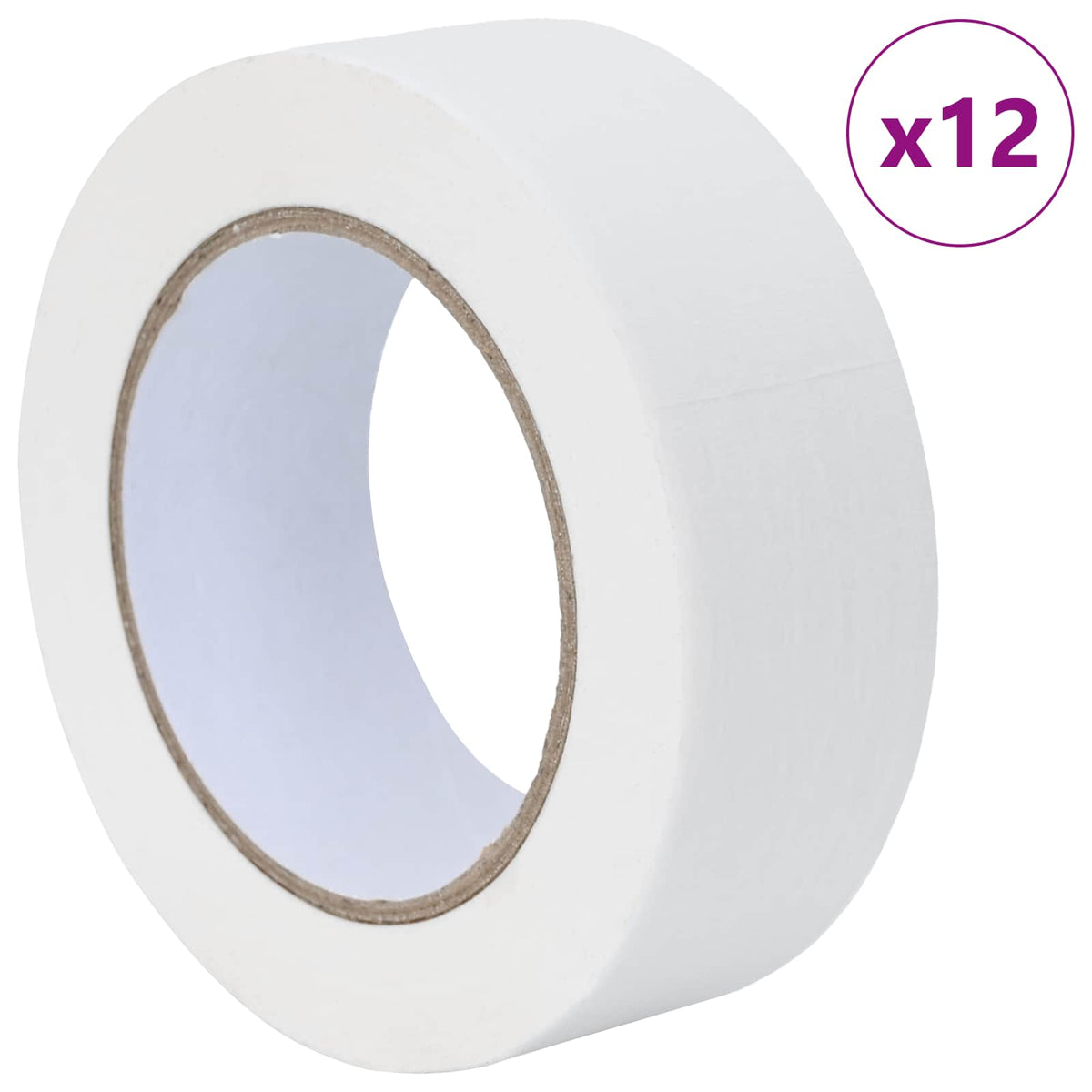 Maler Maskeringstape 12 stk. Hvid 38mm x 50m Papir