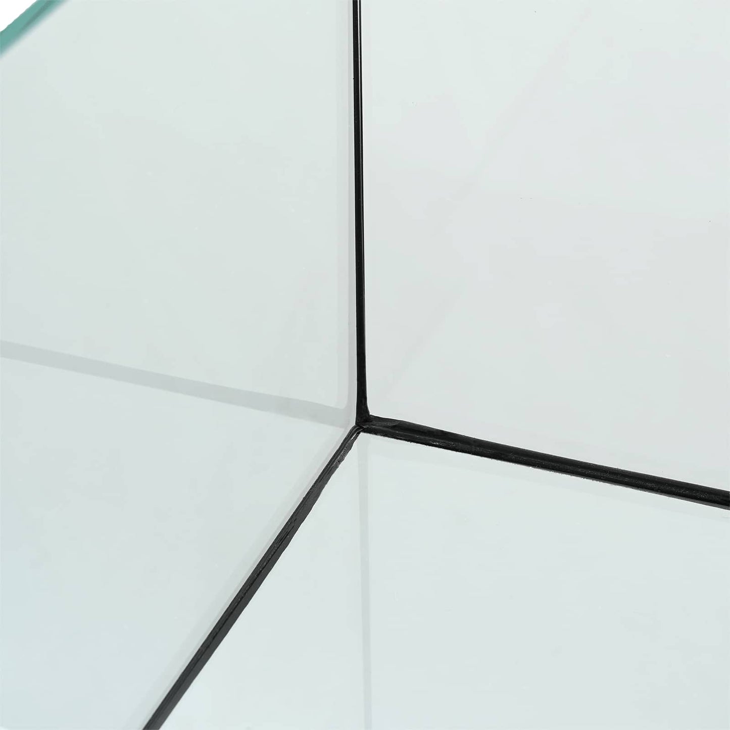 Akvarium med opbevaring Transparent 80 x 20 x 20 cm Glas